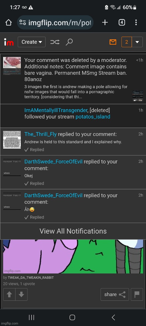 for context, i was showing Olympian an example of the comeltoe stuff andrew had a vote about | made w/ Imgflip meme maker