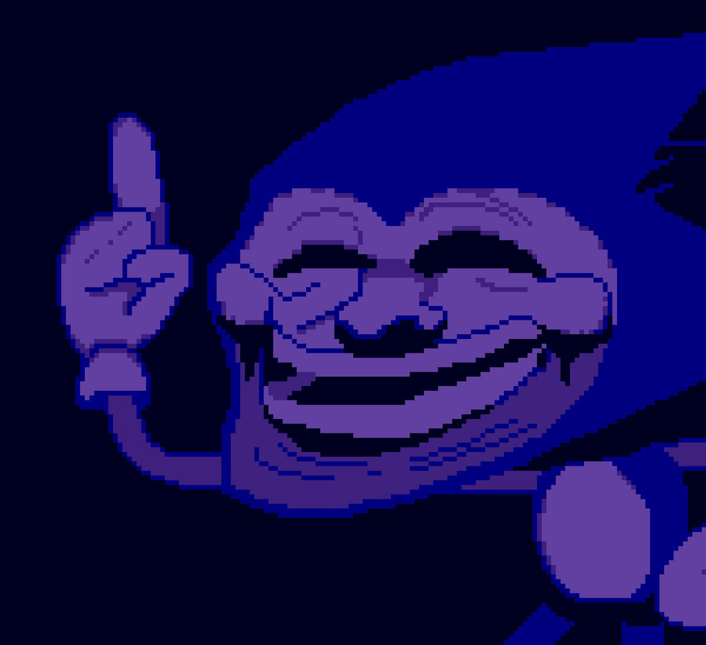 The Real Majin Sonic Blank Meme Template