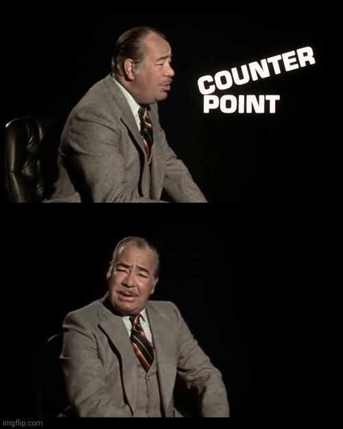 Point Counter Point Blank Meme Template