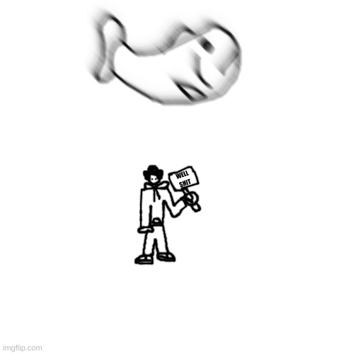 death by fish reaction (requested by Awenicks, current clamworks server owner) | WELL SHIT | made w/ Imgflip meme maker