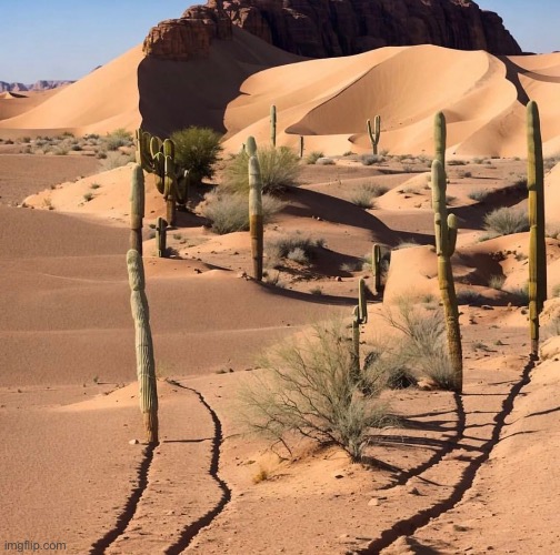 i'm jealous that normal people will see just a desert | made w/ Imgflip meme maker