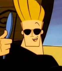 Johnny Bravo Blank Meme Template