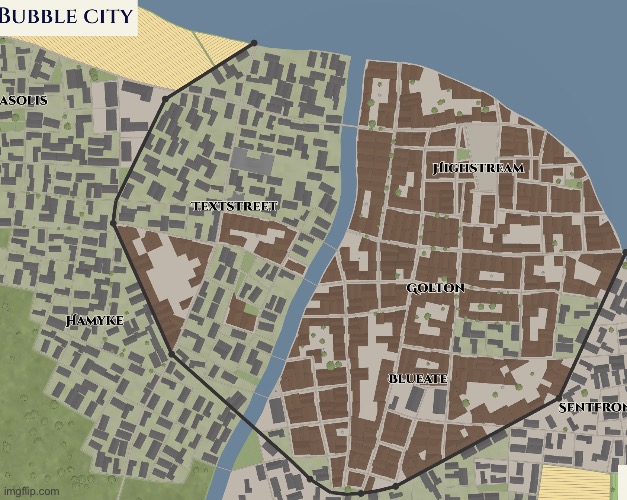 A layout of our city | image tagged in city | made w/ Imgflip meme maker
