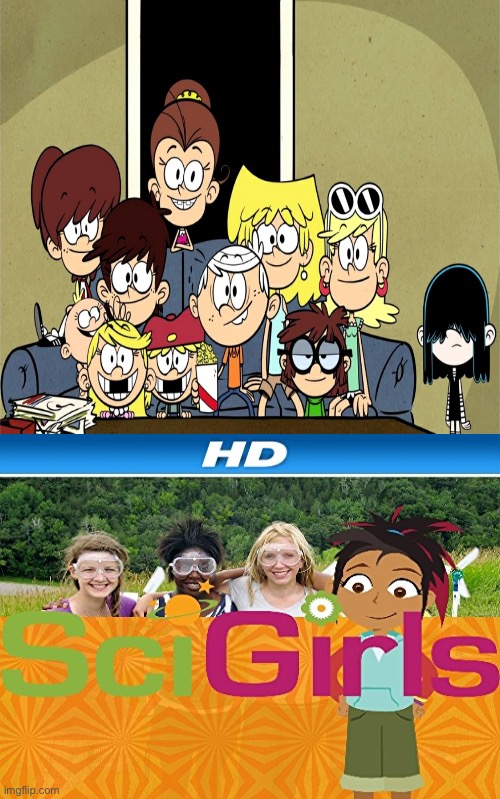 Louds ready to watch SciGirls | image tagged in pbs kids,pbs,the loud house,nickelodeon,teen,girl | made w/ Imgflip meme maker