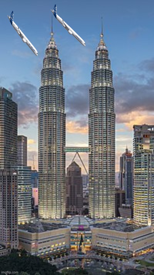 2x Better! | image tagged in the petronas towers of kuala lumpur | made w/ Imgflip meme maker