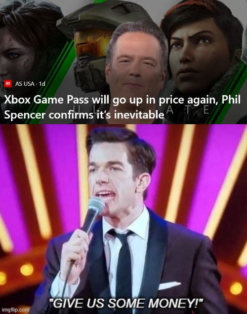 COME ON, PHIL!!!!!!!!! | image tagged in give us some money | made w/ Imgflip meme maker