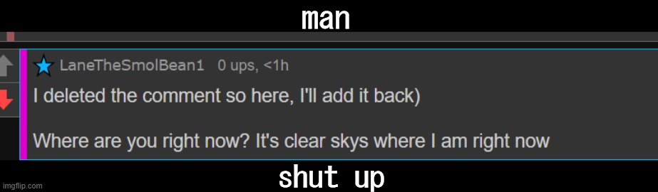 I hate femboys -_- | man; shut up | made w/ Imgflip meme maker