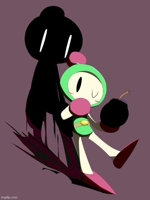 The Green Bomber (Art by MRN) | made w/ Imgflip meme maker