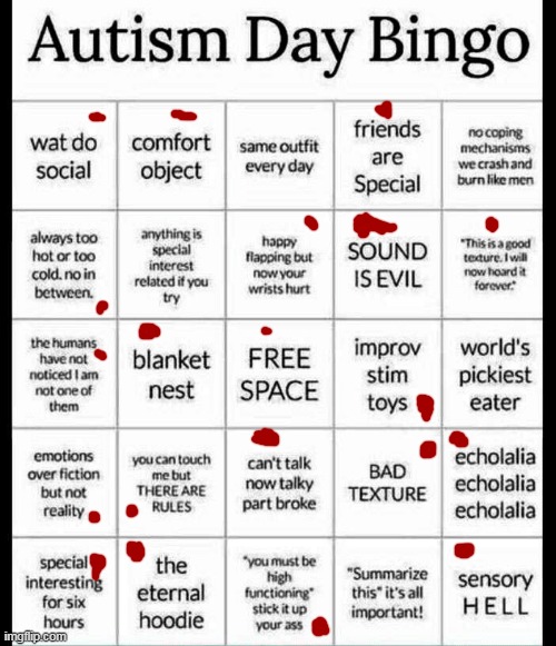 this be mine | image tagged in autism bingo | made w/ Imgflip meme maker