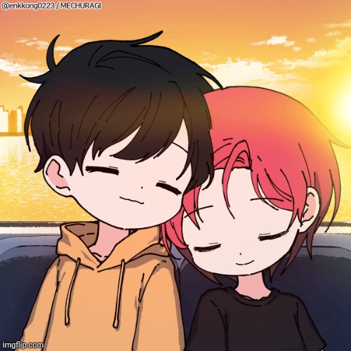 sleepy boys | image tagged in picrew | made w/ Imgflip meme maker