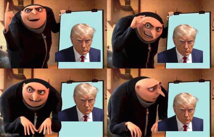 gru speaks mugshot - Imgflip