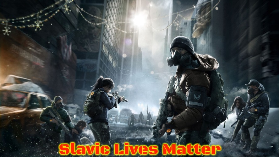 Tom Clancy's The Disconnection | Slavic Lives Matter | image tagged in tom clancy's the disconnection,russo-ukrainian war,slavic | made w/ Imgflip meme maker
