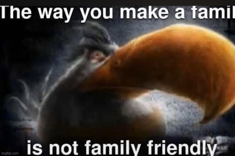 Family Friendly | made w/ Imgflip meme maker