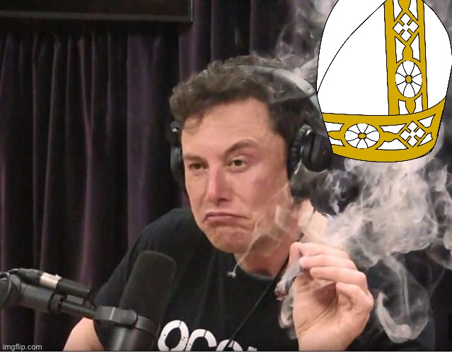 Elon Musk smoking a joint | image tagged in elon musk smoking a joint | made w/ Imgflip meme maker