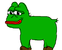 Horse Pepe Blank Meme Template