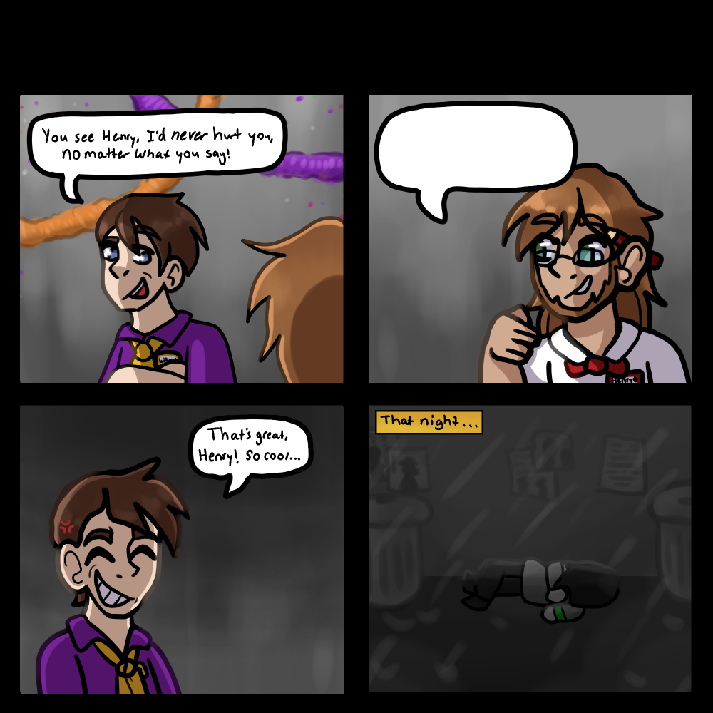 Blueycapsules ( Twitter )  William afton, Afton, Fnaf comics