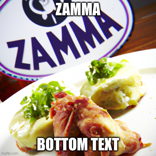 zoo wee mama | ZAMMA; BOTTOM TEXT | image tagged in joe mama | made w/ Imgflip meme maker