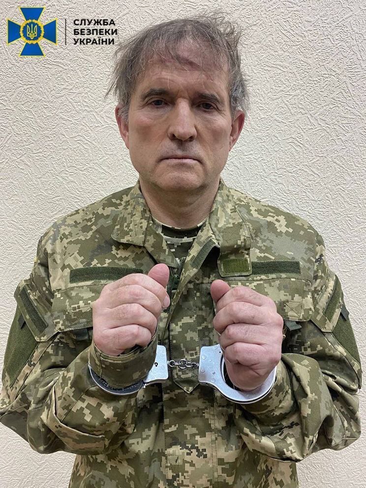 The arrest of Medvedchuk Blank Meme Template