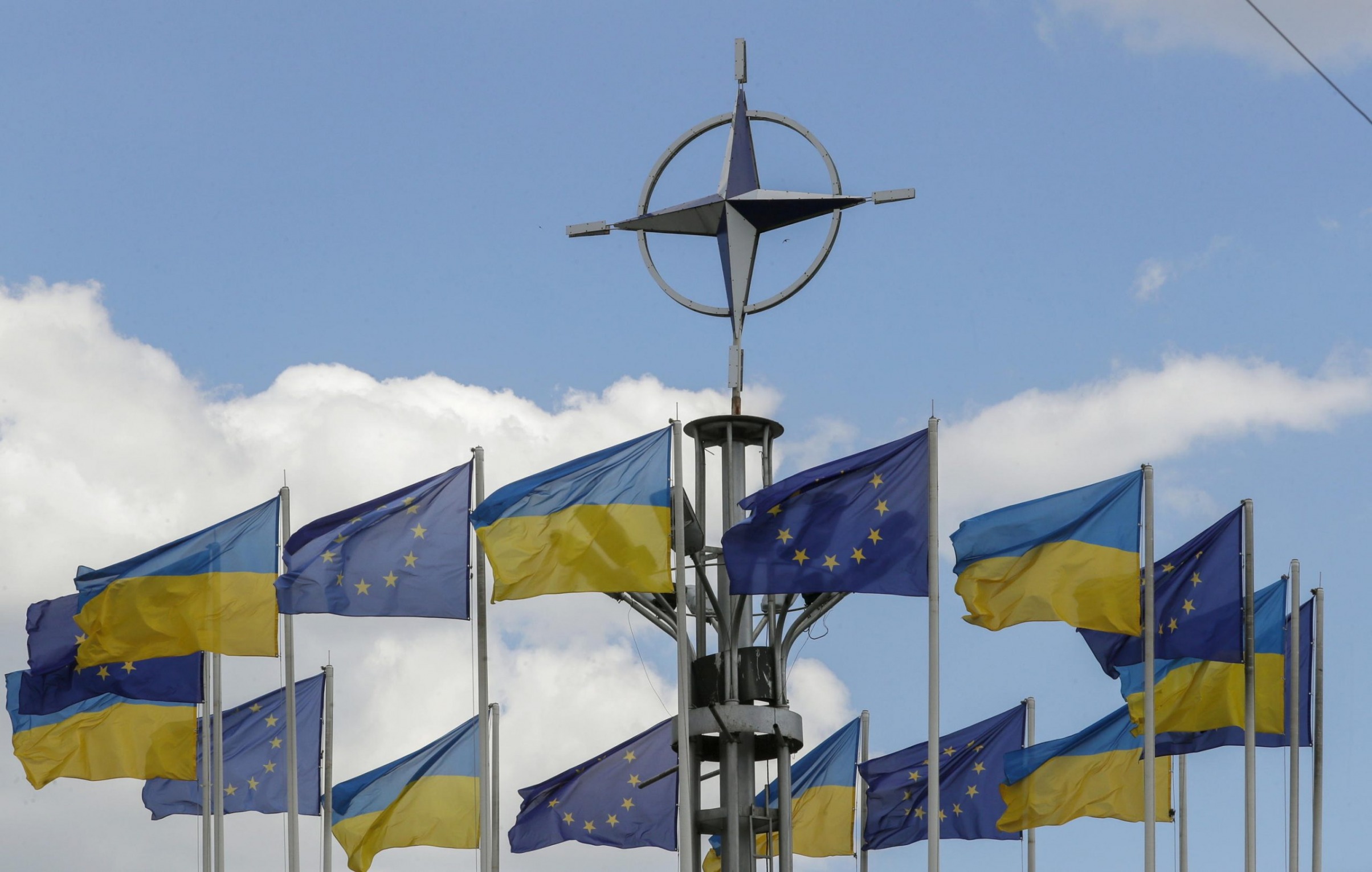Ukraine in EU and NATO Blank Meme Template
