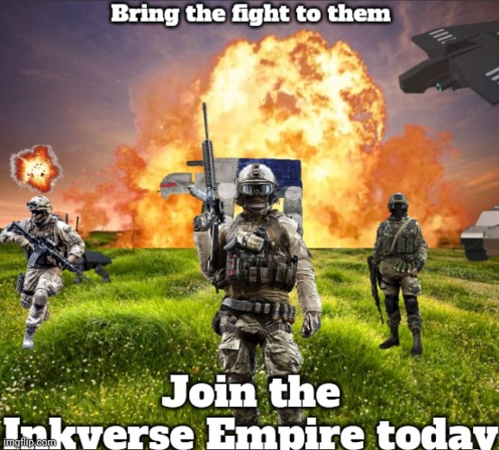 Inkperial dnd campaign propaganda 3 | made w/ Imgflip meme maker