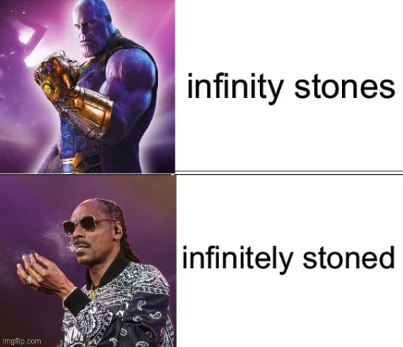 z a z a | image tagged in snoop dogg,thanos | made w/ Imgflip meme maker