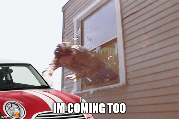 Jump Out A Window | IM COMING TOO | image tagged in jump out a window | made w/ Imgflip meme maker