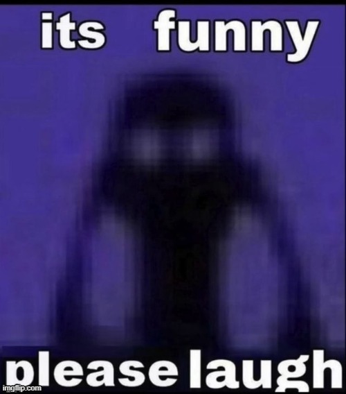 its funny please laugh | image tagged in its funny please laugh | made w/ Imgflip meme maker