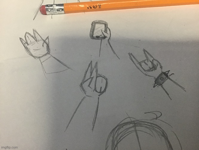 Lil hand doodles | image tagged in hands,doodles,drawing,random | made w/ Imgflip meme maker