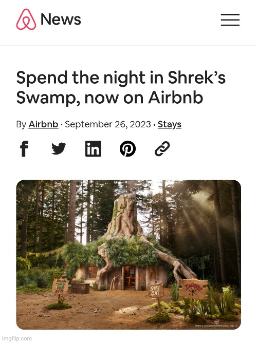 The perfect Airbnb doesn't exi- | image tagged in shrek,memes,airbnb | made w/ Imgflip meme maker