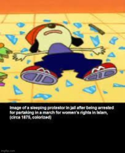 image tagged in parappa | made w/ Imgflip meme maker