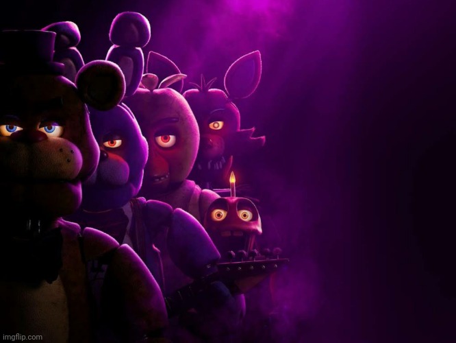 Five nights at Freddy's movie new posters#fnaf