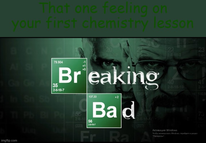 We have to cook Hydrogen | That one feeling on your first chemistry lesson | made w/ Imgflip meme maker