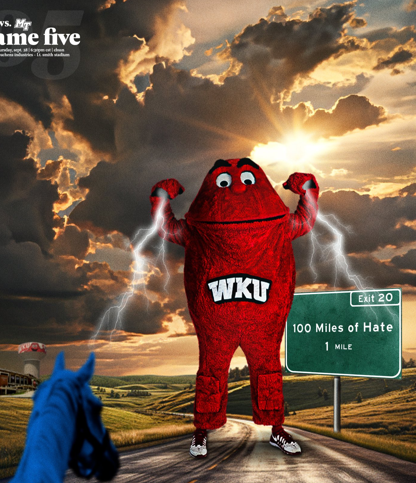 WKU damned smile Blank Meme Template