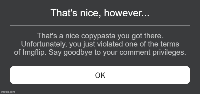 Roblox Imgflip Error Message | image tagged in roblox imgflip error message | made w/ Imgflip meme maker