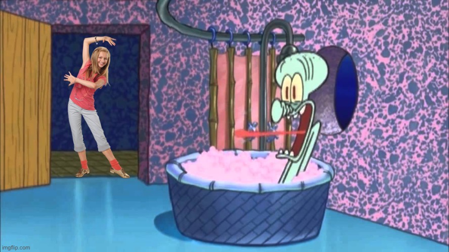 Isabelle Palmer Drops by Squidward's House | image tagged in girl,ballet,nickelodeon,squidward,house,ballerina | made w/ Imgflip meme maker