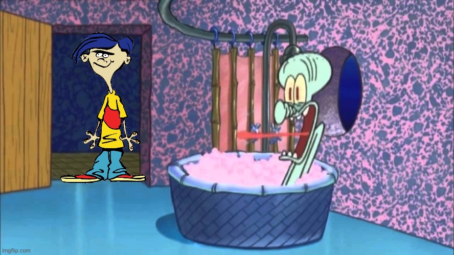 Rolf Drops by Squidward's House | image tagged in ed edd n eddy,meme,house,nickelodeon,spongebob,squidward | made w/ Imgflip meme maker