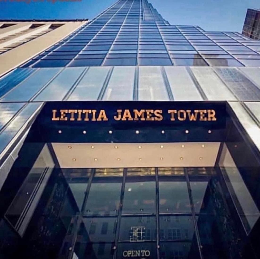Letitia James Towers Blank Meme Template