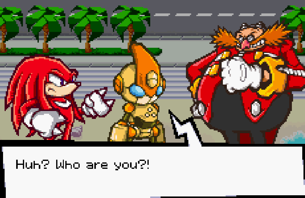 emerl huh who are you Blank Meme Template