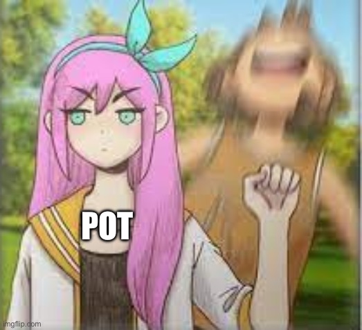 Aubrey punching Kel omori | POT | image tagged in aubrey punching kel omori | made w/ Imgflip meme maker