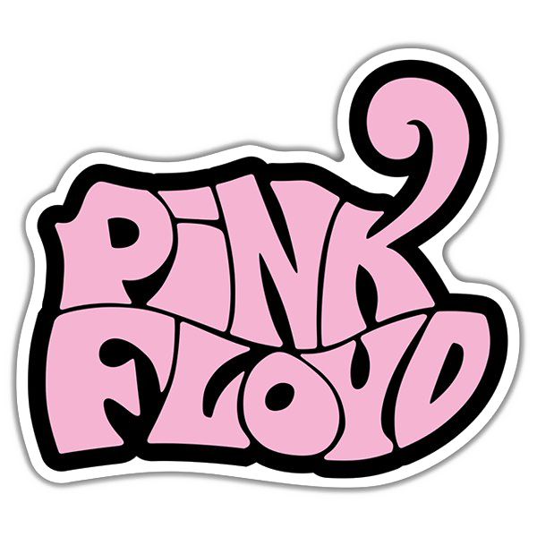 High Quality Pink Floyd logo groovie groovy pink logo rosa Blank Meme Template