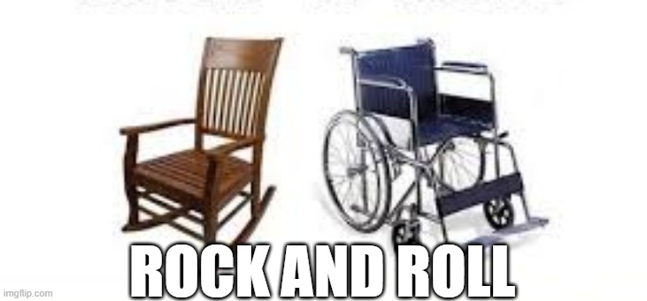 Rock and Roll | ROCK AND ROLL | image tagged in music pun | made w/ Imgflip meme maker