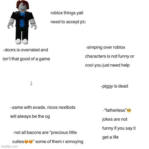 dont know where part 1 was in my images folder but y'all need this | image tagged in roblox,truth,dont even try | made w/ Imgflip meme maker