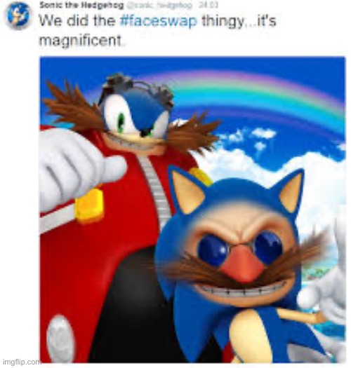 image tagged in sonic the hedgehog,eggman | made w/ Imgflip meme maker