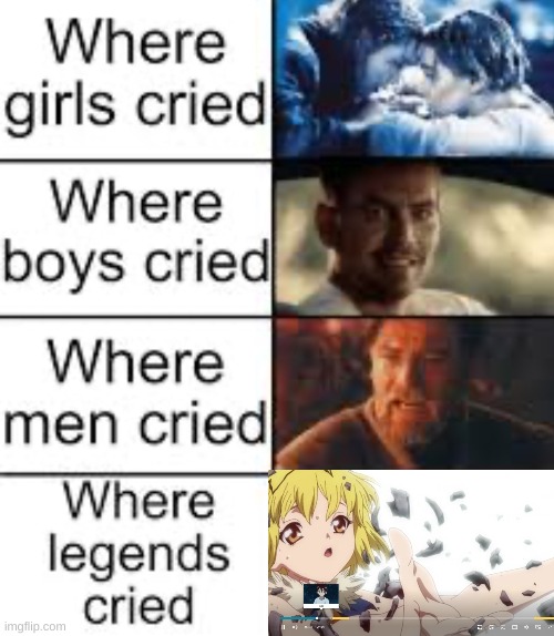 *sniff* | image tagged in where legends cried | made w/ Imgflip meme maker
