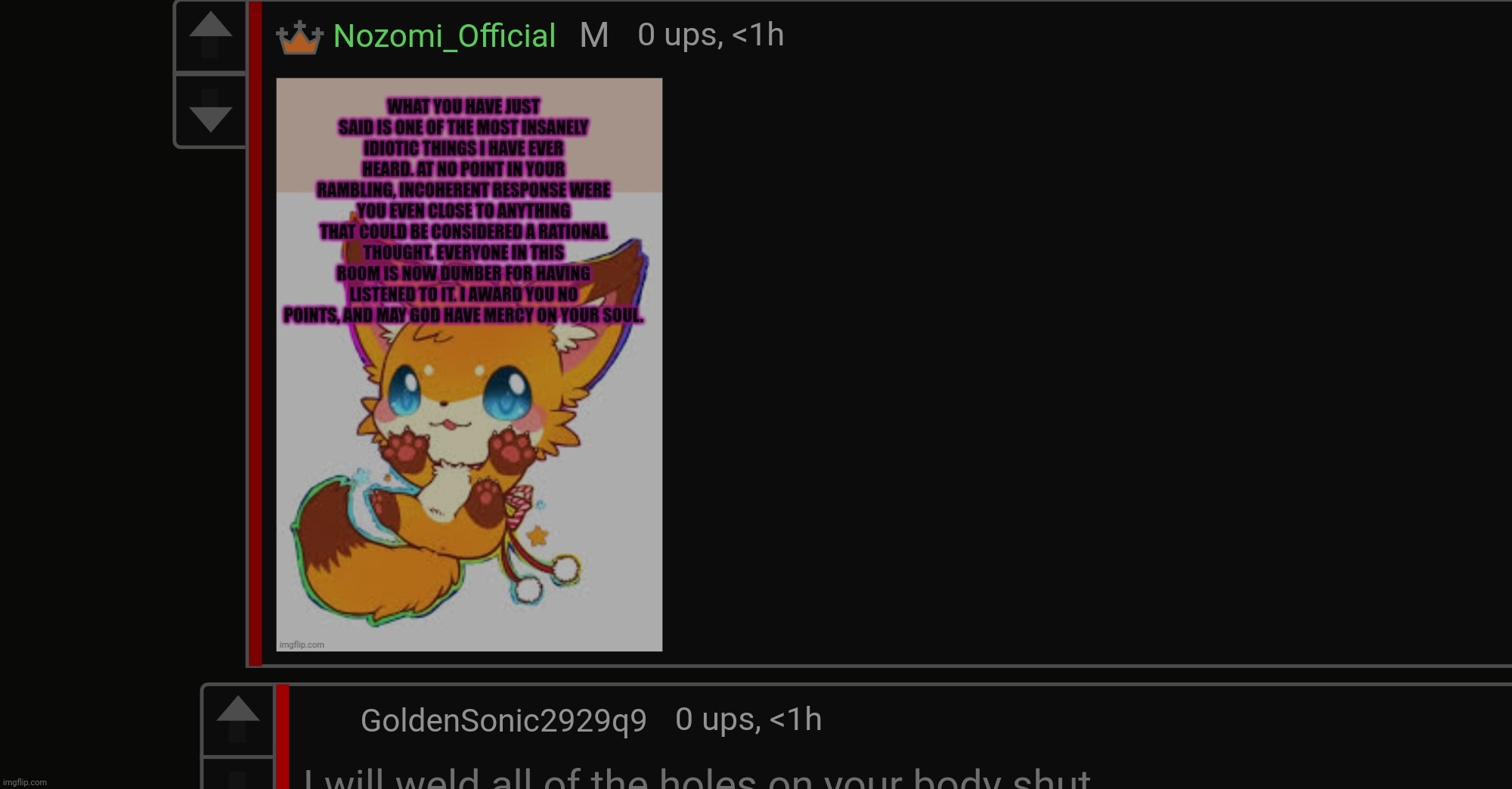 made w/ Imgflip meme maker