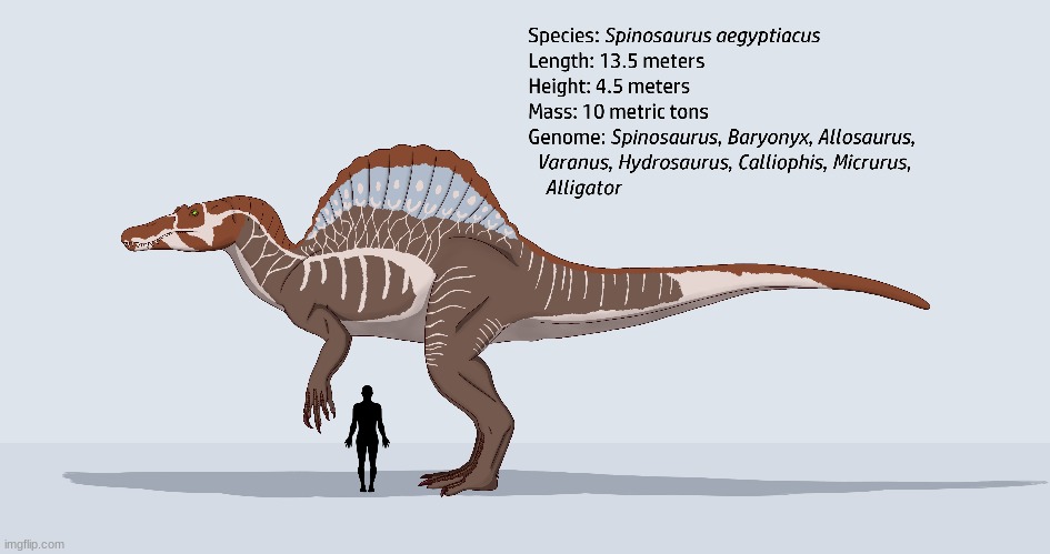Ingen's Spinosaurus (Art by JatczakDraws) | image tagged in jurassic world,jurassic park | made w/ Imgflip meme maker