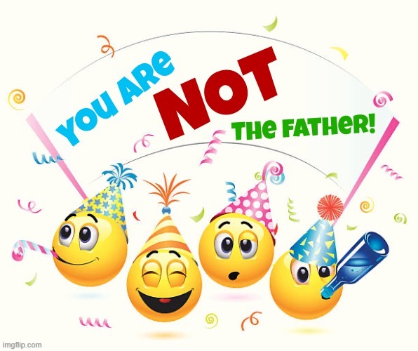 you are not the father | image tagged in you are not the father | made w/ Imgflip meme maker