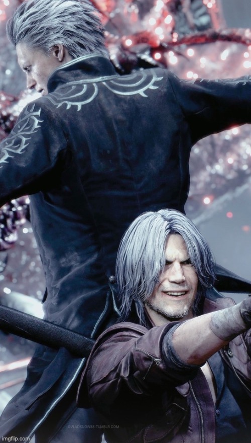 Dante and Vergil | image tagged in dante and vergil | made w/ Imgflip meme maker