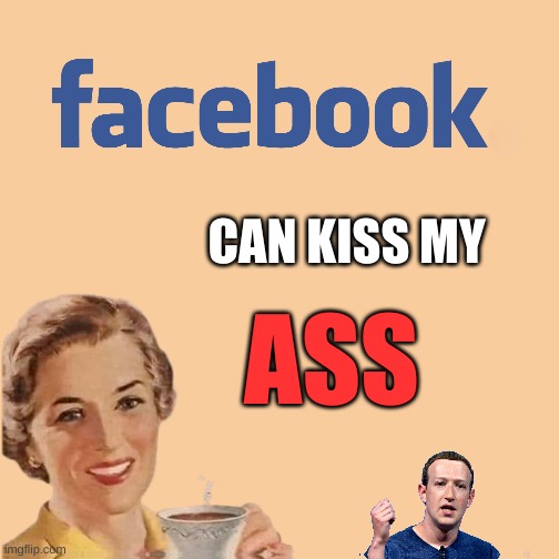 Fake Violations | CAN KISS MY; ASS | image tagged in facebook,kiss my ass,criminals,censorship,weaponized | made w/ Imgflip meme maker