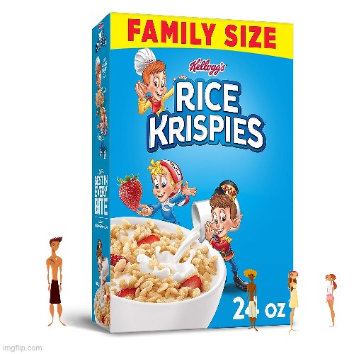 It’s Rice to be Cool | image tagged in surfing,surf,boy,girl,pretty,cereal | made w/ Imgflip meme maker